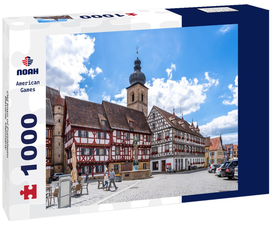 Old town of Forchheim, Bavaria, Germany 1000pc Puzzle