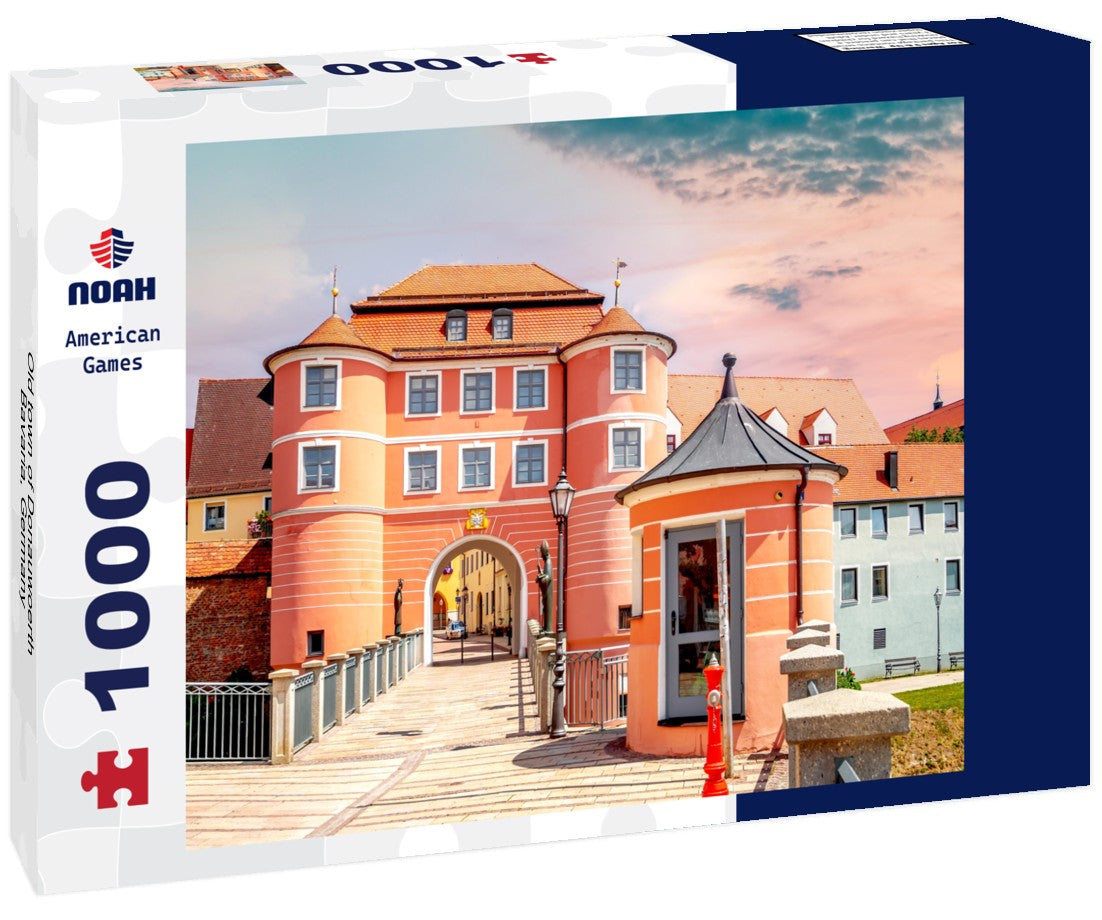 Old town of Donauwoerth, Bavaria, Germany 1000pc Puzzle