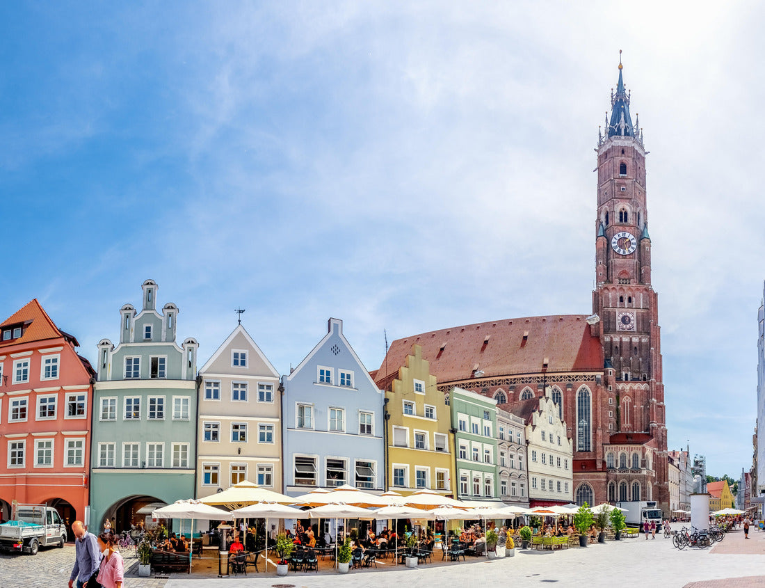 Old town of Landshut, Bavaria, Germany 1000pc Puzzle