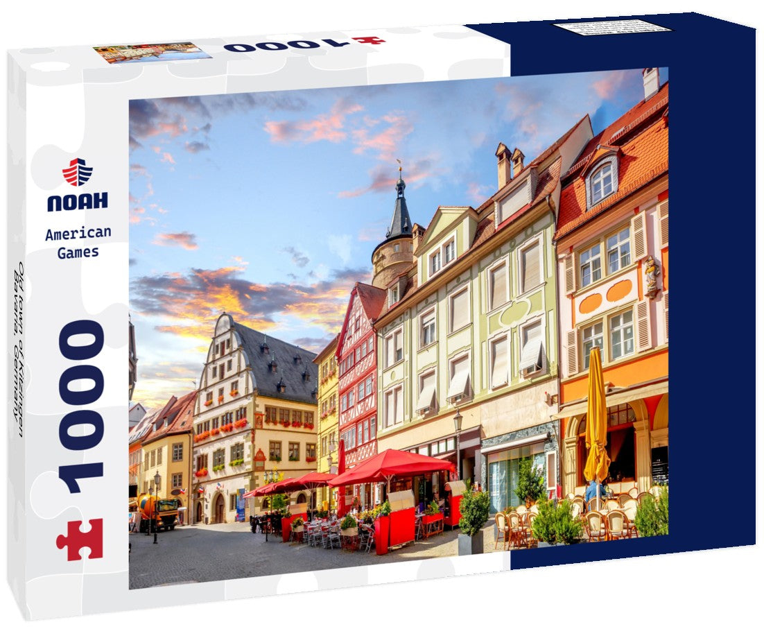 Old town of Kitzingen, Bavaria, Germany 1000pc Puzzle