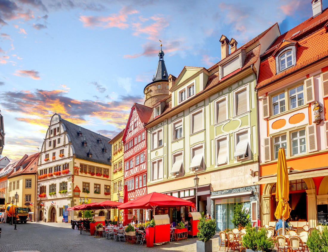 Old town of Kitzingen, Bavaria, Germany 1000pc Puzzle