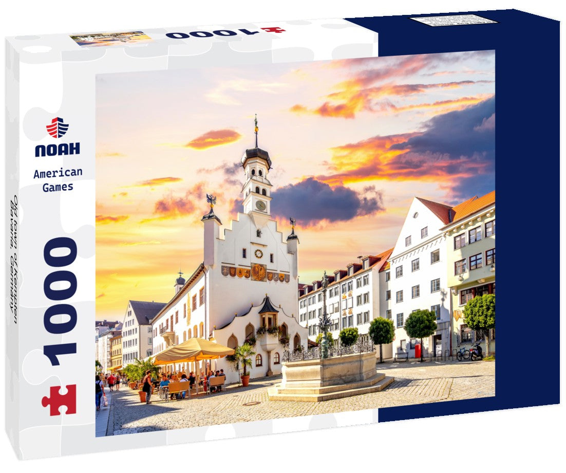 Old town of Kempten, Bavaria, Germany 1000pc Puzzle