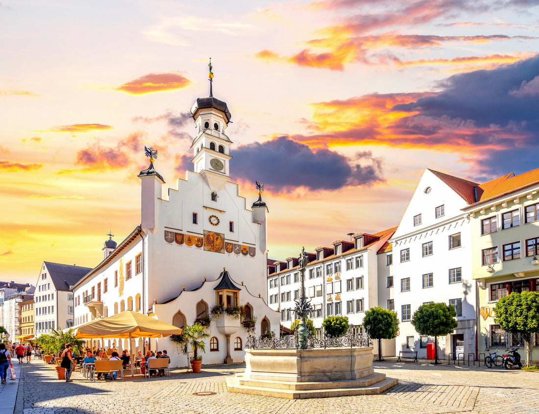 Old town of Kempten, Bavaria, Germany 1000pc Puzzle