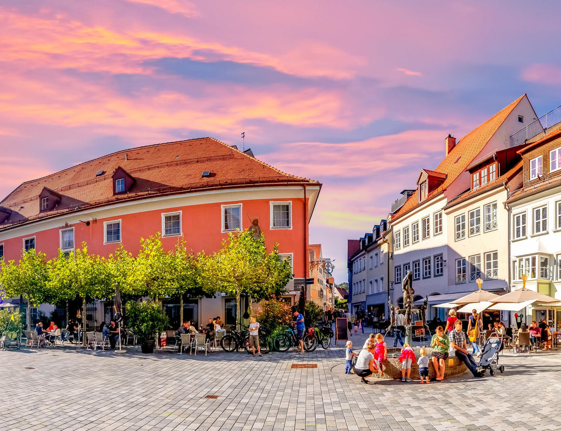 Old City of Kaufbeuren, Bavaria, Germany 1000pc Puzzle
