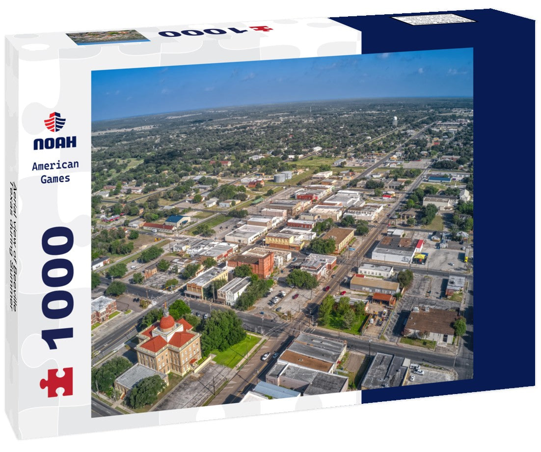 Noah Jigsaw Puzzle Aerial view of Beeville, Texas during Summer 1000 pieces
