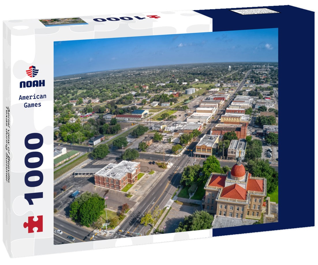 Noah Jigsaw Puzzle Aerial view of Beeville, Texas during Summer 1000 pieces