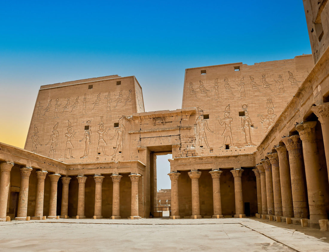 Noah Jigsaw Puzzle The Edfu temple of ancient Egypt dedicated to the god Horus 1000 pieces