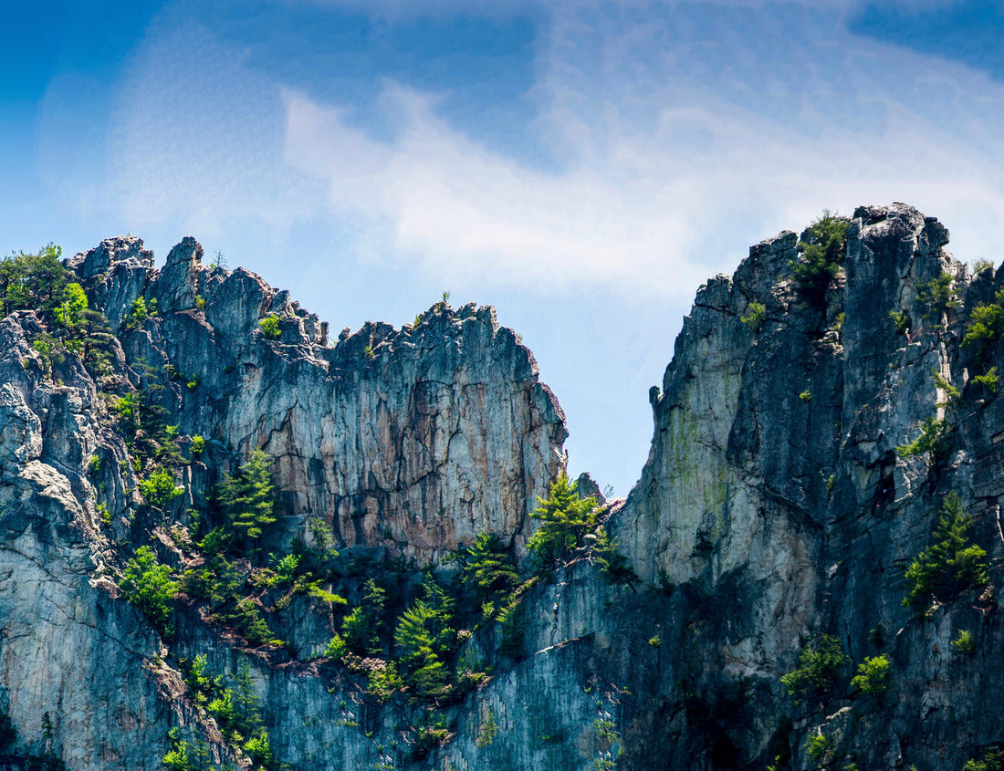 Seneca Rocks in Summer, West Virginia 1000pc Puzzle