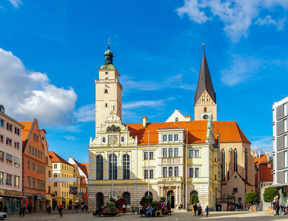 Old town of Ingolstadt, Bavaria, Germany 1000pc Puzzle