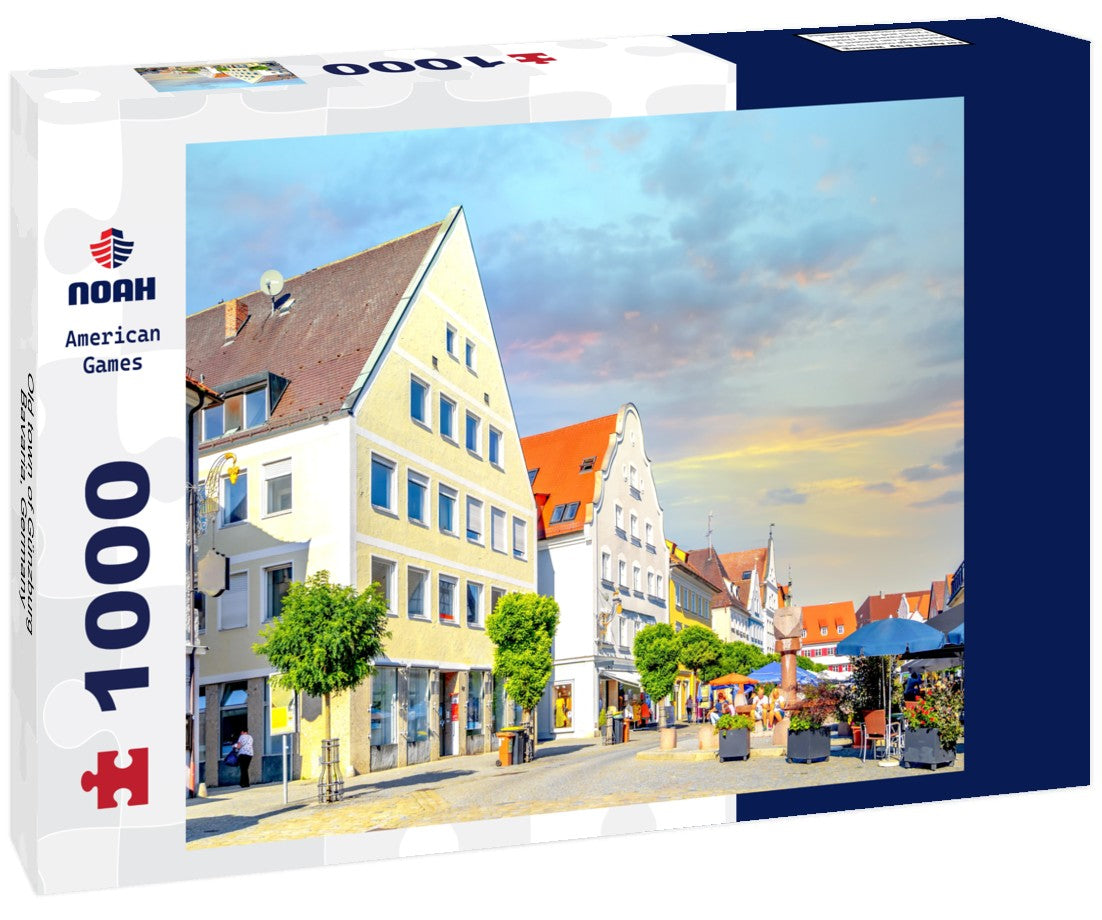 Old town of Günzburg, Bavaria, Germany 1000pc Puzzle