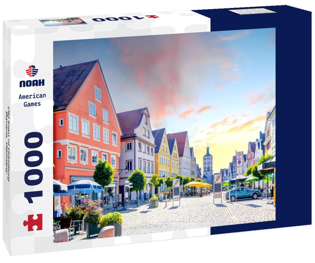 Old town of Günzburg, Bavaria, Germany 1000pc Puzzle