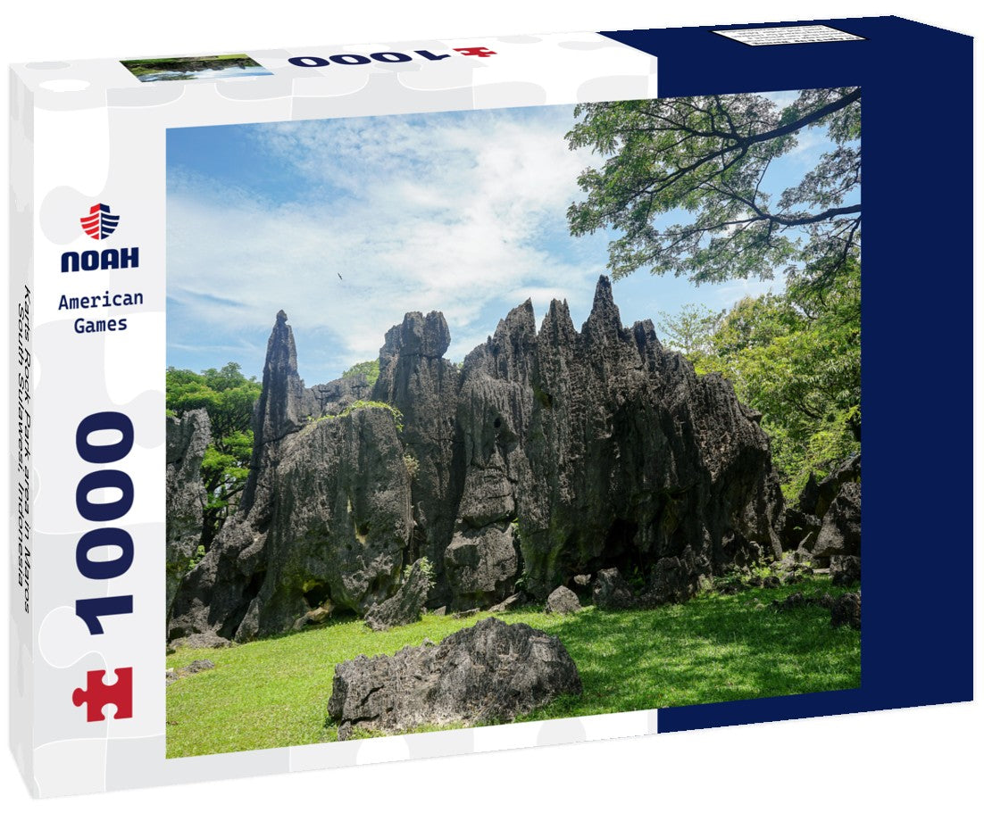 Noah Jigsaw Puzzle Karts Rock Park area in Maros, South Sulawesi, Indonesia 1000 pieces