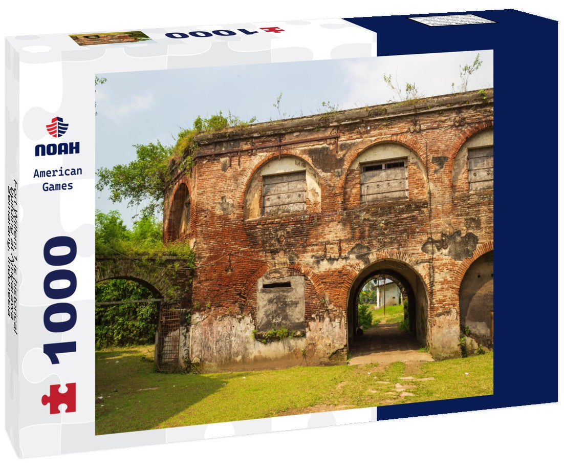 Noah Jigsaw Puzzle Fort Willem 1 is historical building at Ambarawa, Semarang, Indonesia 1000 pieces