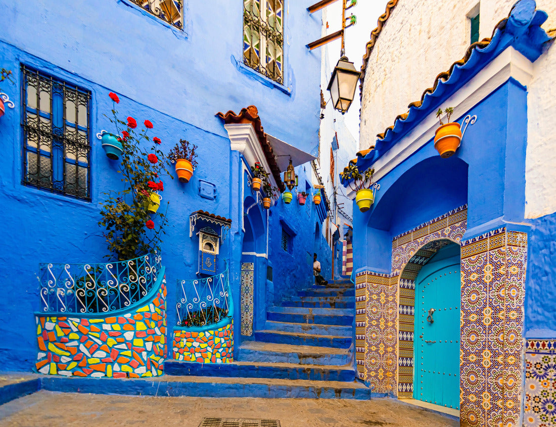 Noah Jigsaw Puzzle Chefchaouen The wonderful blue city of Morocco 1000 pieces