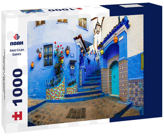 Noah Jigsaw Puzzle Chefchaouen The wonderful blue city of Morocco 1000 pieces