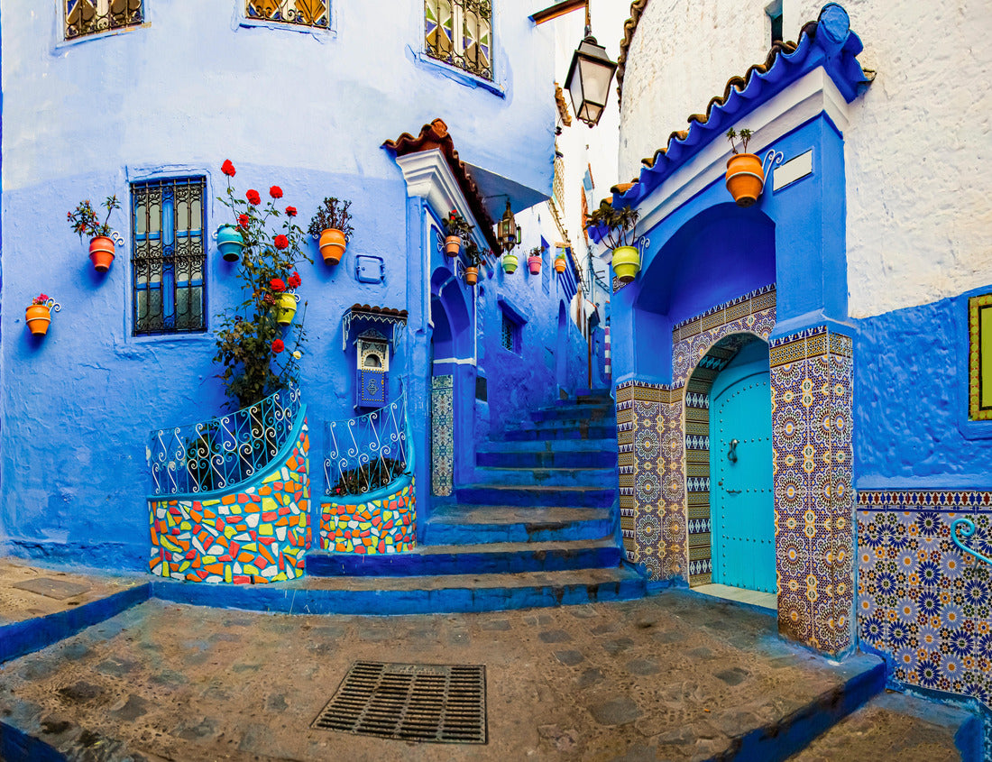 Noah Jigsaw Puzzle Chefchaouen The wonderful blue city of Morocco 1000 pieces