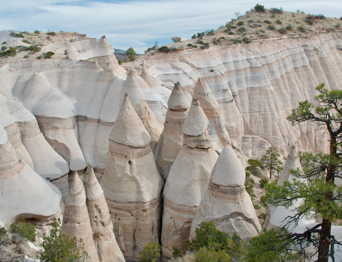 Noah Jigsaw Puzzle New Mexico Cochiti Pueblo Kasha Katuwe Tent Rocks National Monument Hoodoos along Slot canyon trail 1000 pieces