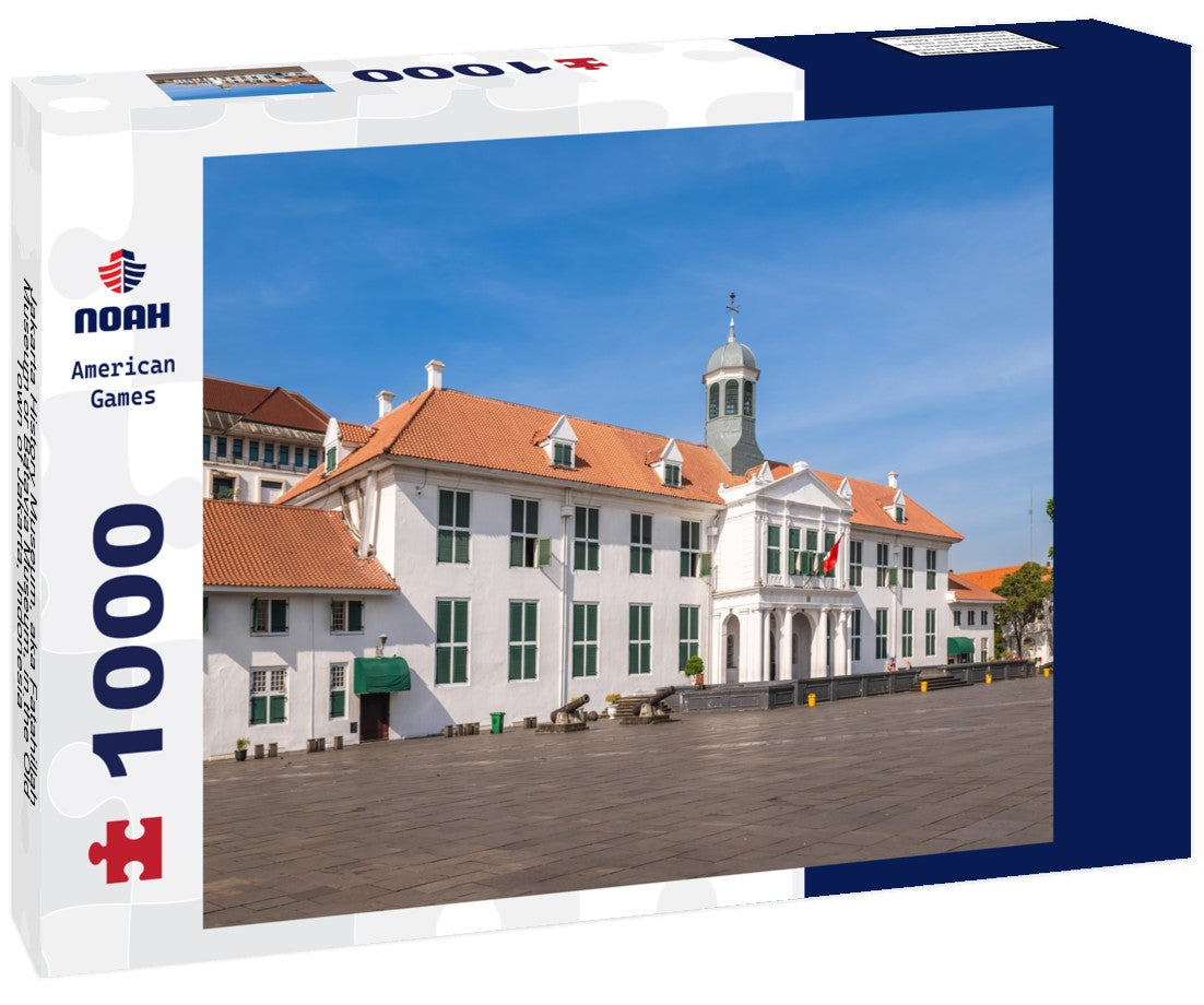 Noah Jigsaw Puzzle Jakarta History Museum, aka Fatahillah Museum or Batavia Museum, in the Old Town of Jakarta, Indonesia 1000 pieces