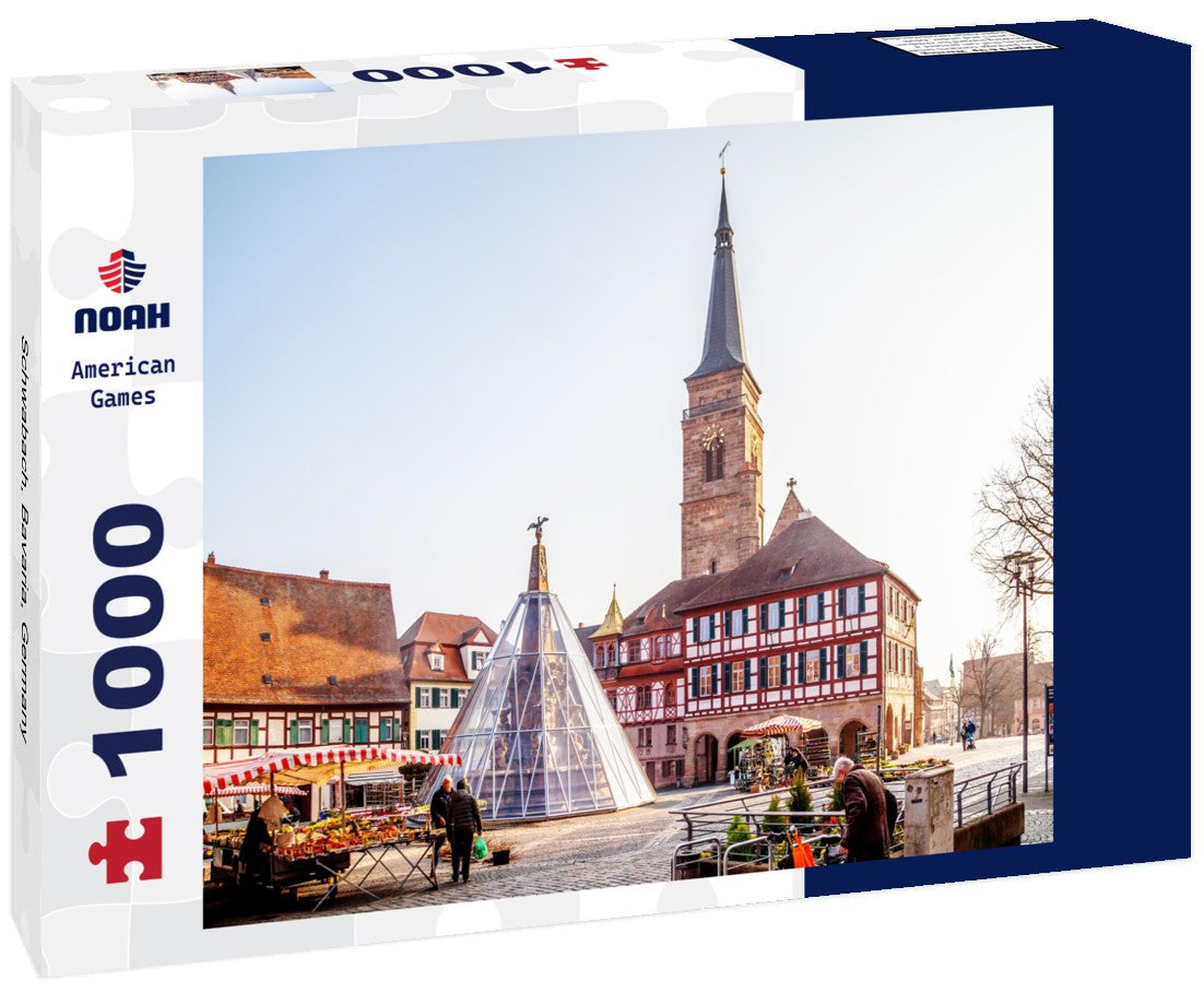 Schwabach, Bavaria, Germany 1000pc Puzzle