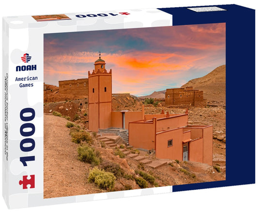 Noah Jigsaw Puzzle Gorgeous berber villages in the Atlas mountains of Morocco 1000 pieces