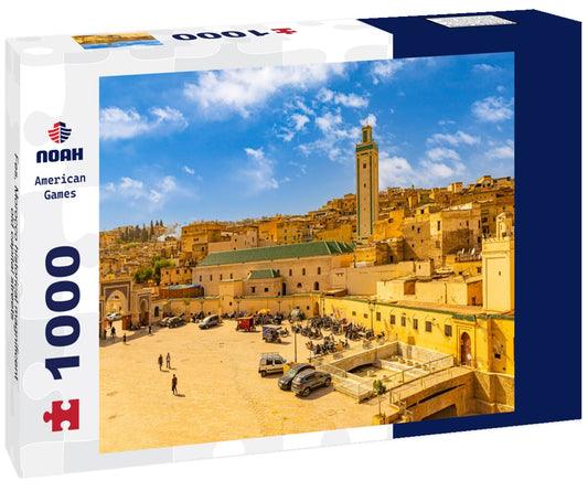 Noah Jigsaw Puzzle Fes, Morocco historical magnificent old capital streets 1000 pieces