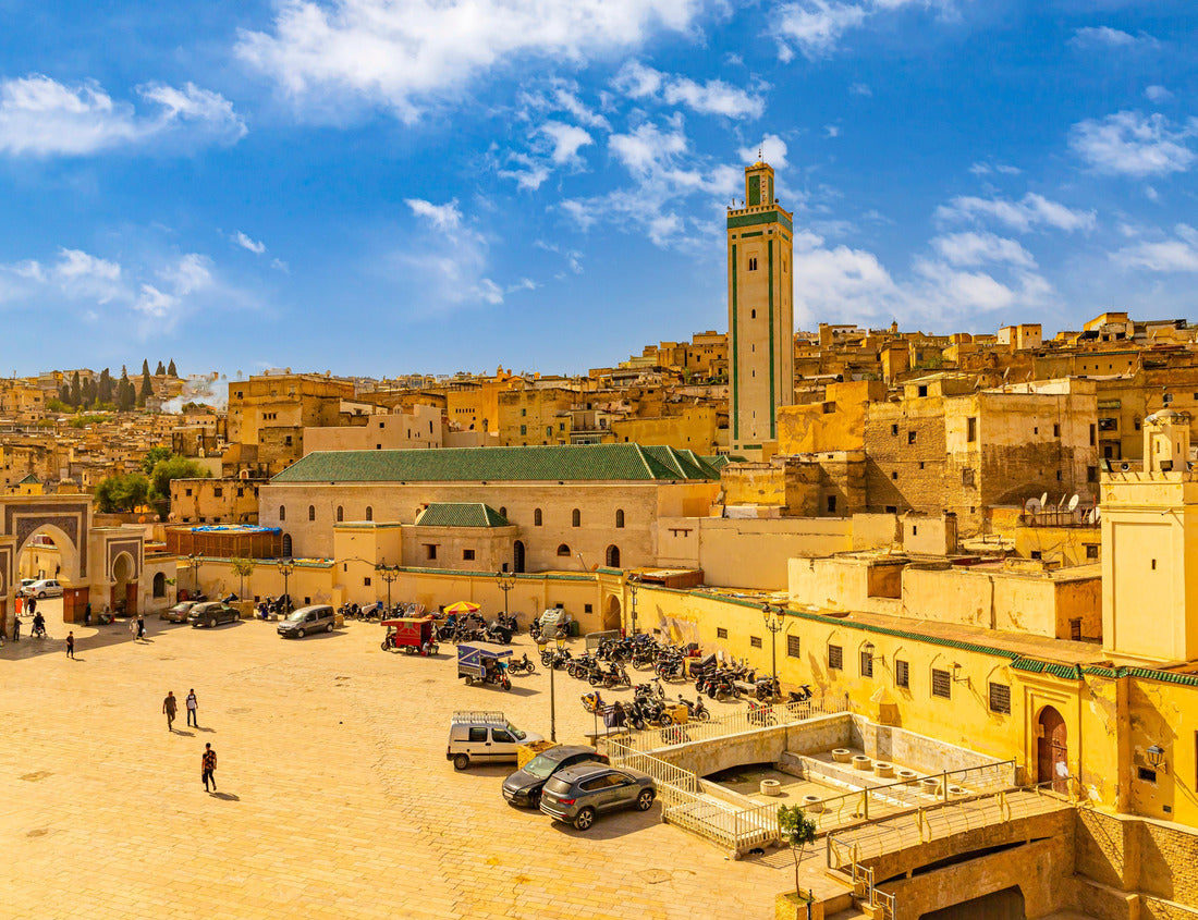 Noah Jigsaw Puzzle Fes, Morocco historical magnificent old capital streets 1000 pieces