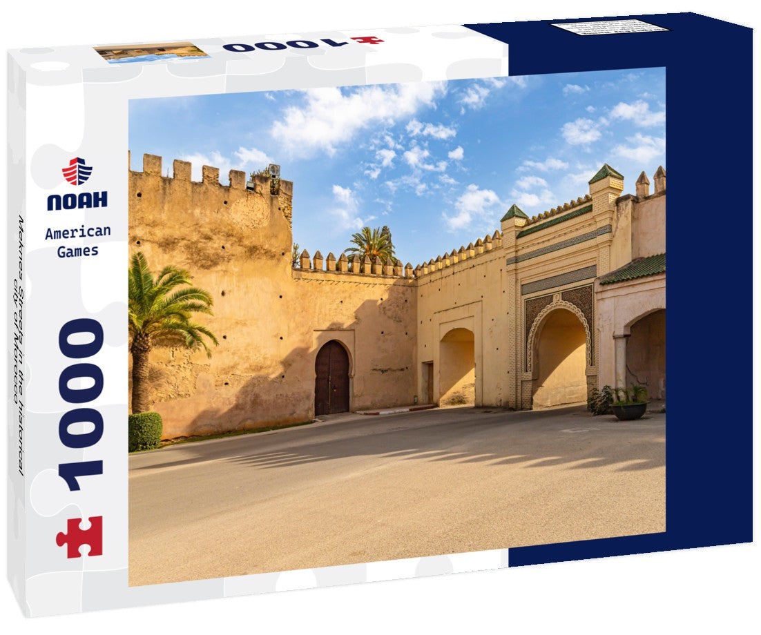 Noah Jigsaw Puzzle Meknes Streets in the historical city of Morocco 1000 pieces