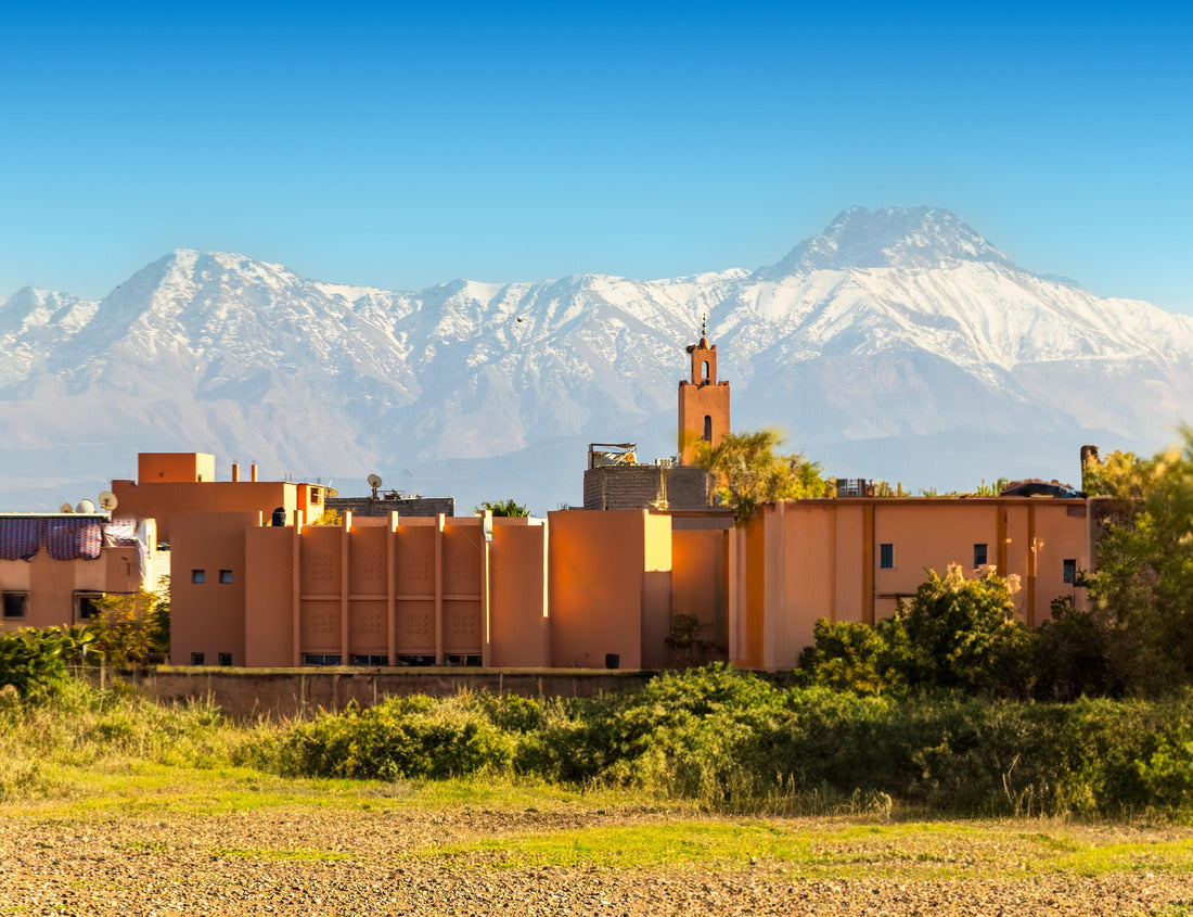 Noah Jigsaw Puzzle Morocco, Marrakesh - A neighborhood at the city of Marrakesh in Morocco 1000 pieces