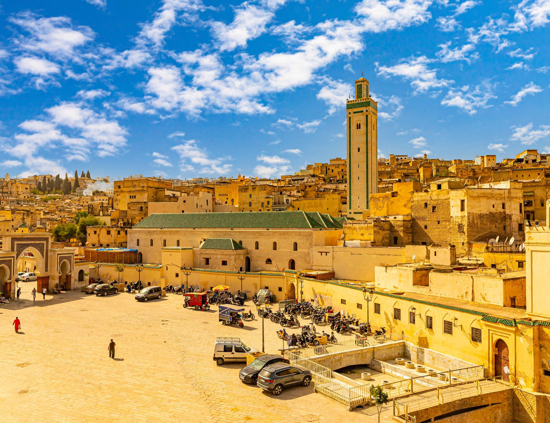 Noah Jigsaw Puzzle Fes, Morocco historical magnificent old capital streets 1000 pieces
