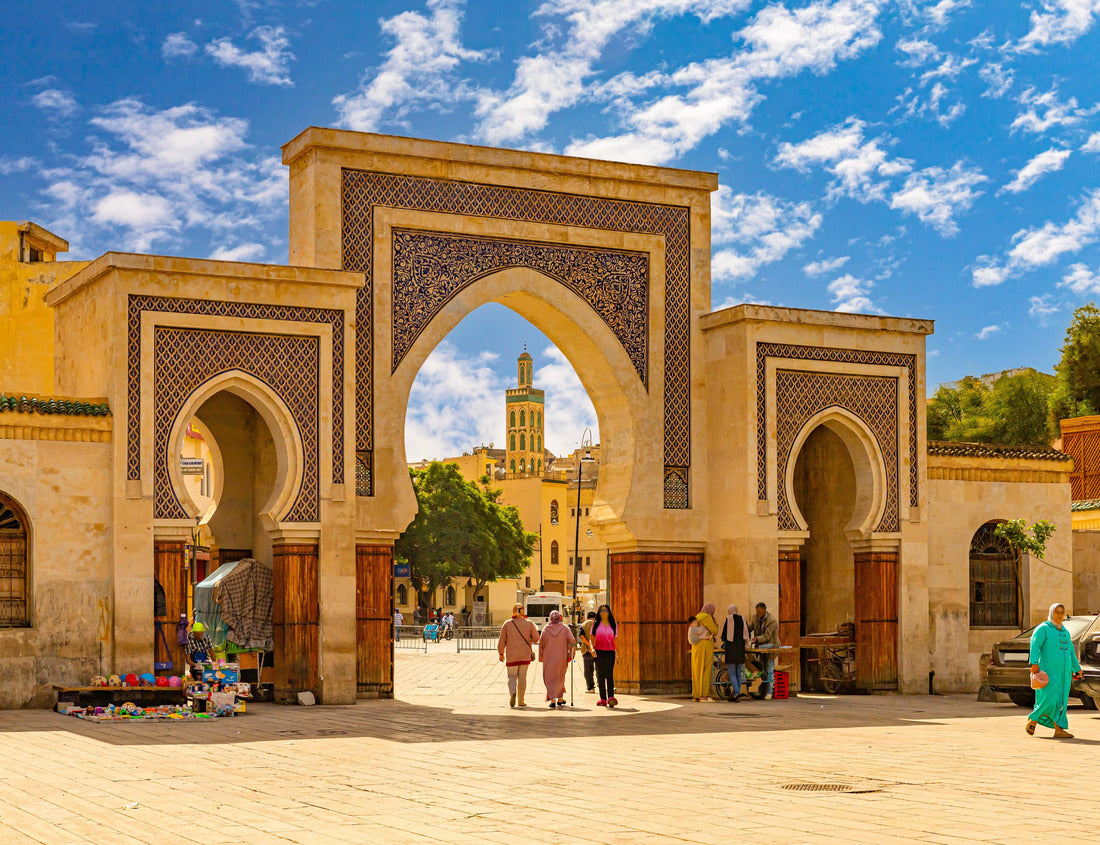Noah Jigsaw Puzzle Fes, Morocco historical magnificent old capital streets 1000 pieces
