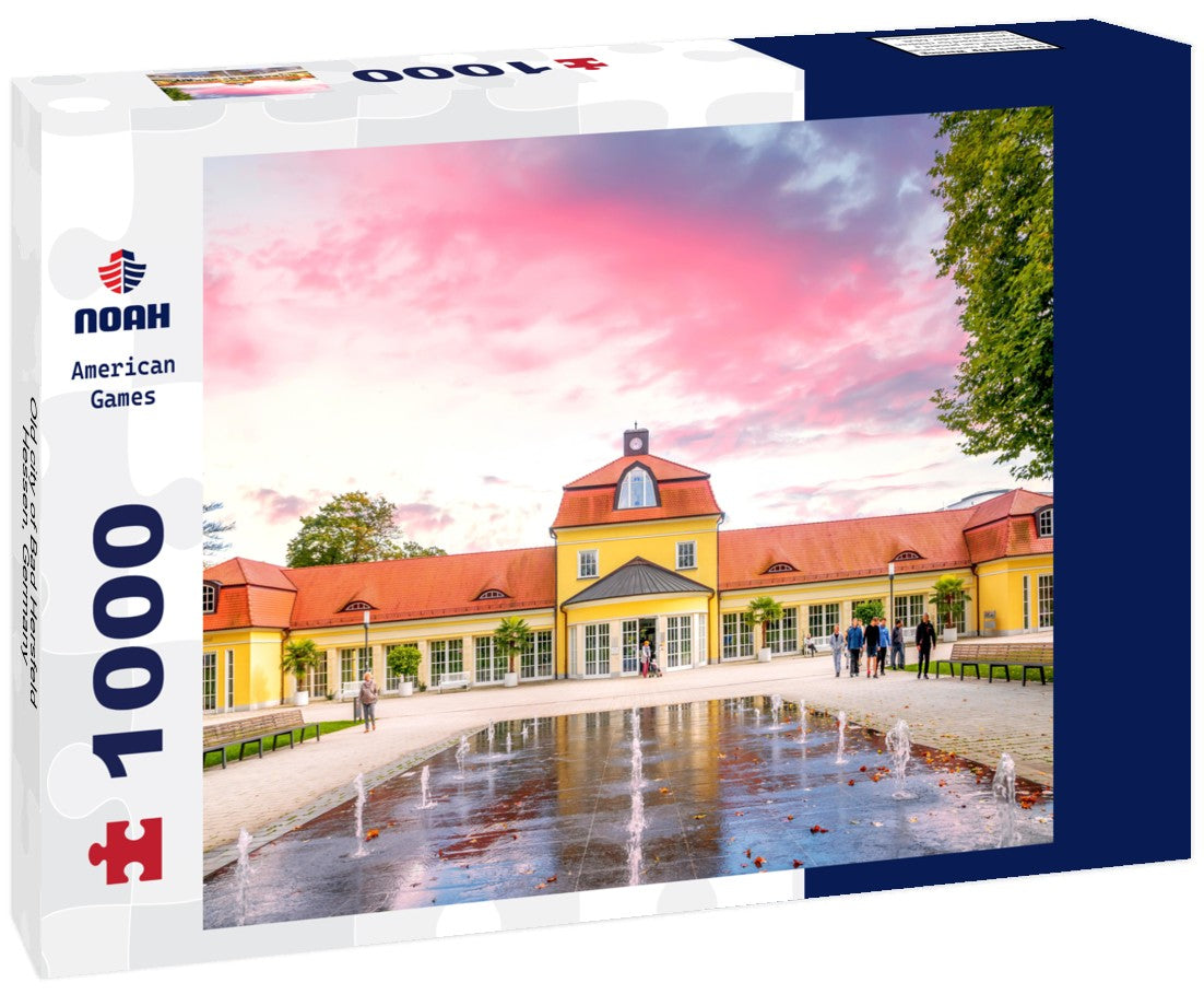 Old city of Bad Hersfeld, Hessen, Germany 1000pc Puzzle