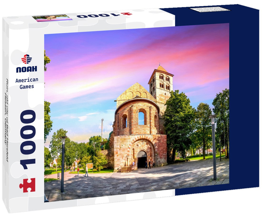 Ruin, old city of Bad Hersfeld, Hessen, Germany 1000pc Puzzle