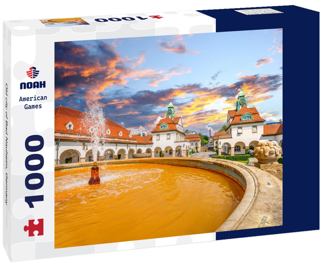 Old city of Bad Nauheim, Germany 1000pc Puzzle