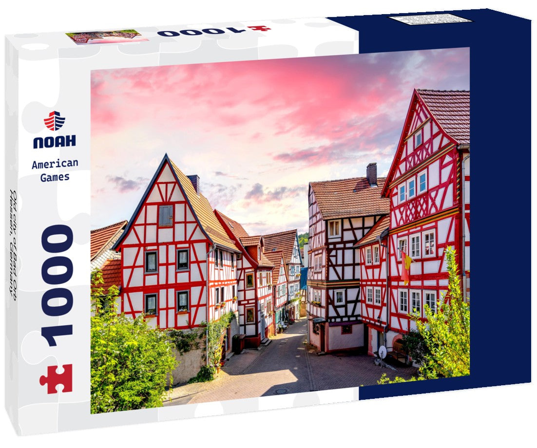 Old city of Bad Orb, Hessen, Germany 1000pc Puzzle