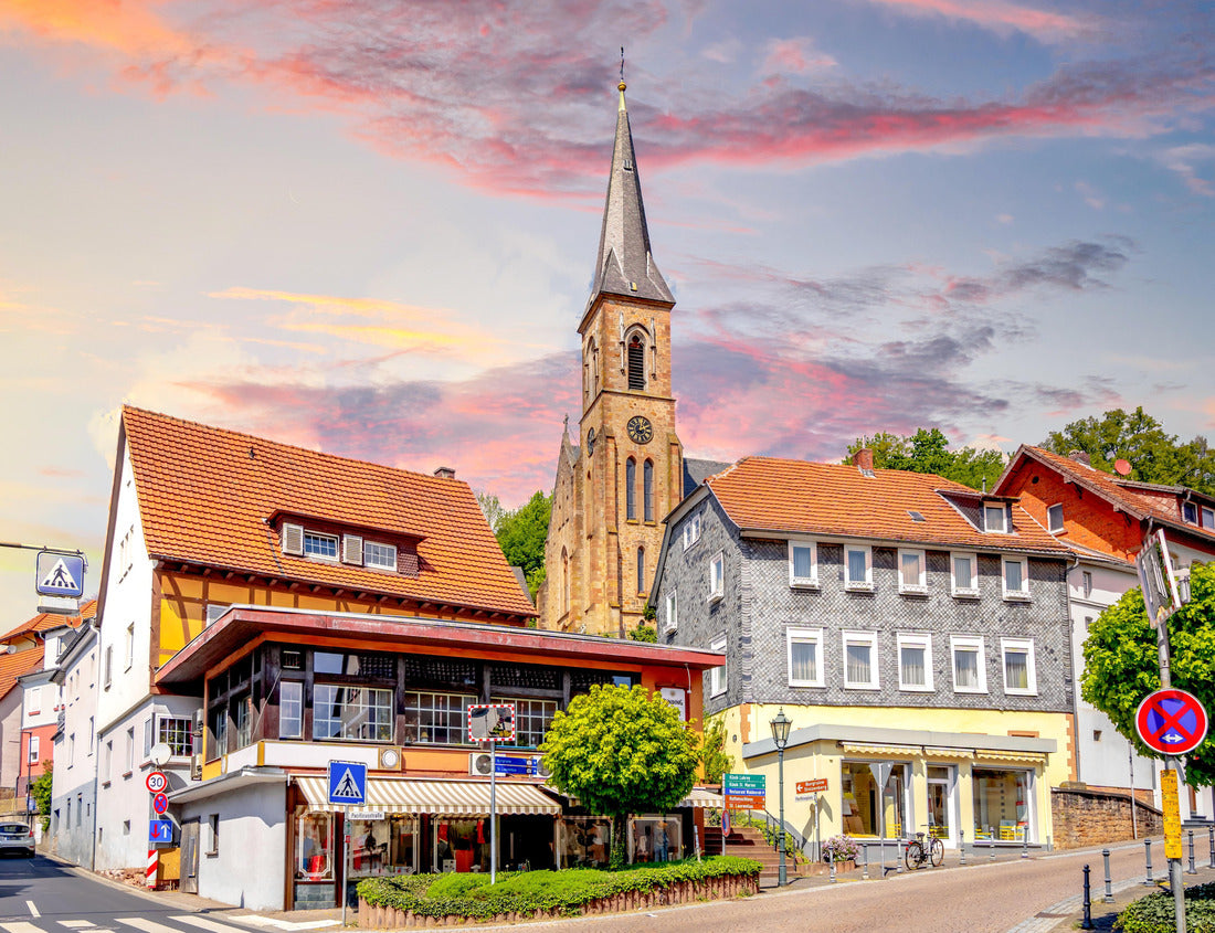 Old city of Bad Soden Salmuenster, Germany 1000pc Puzzle