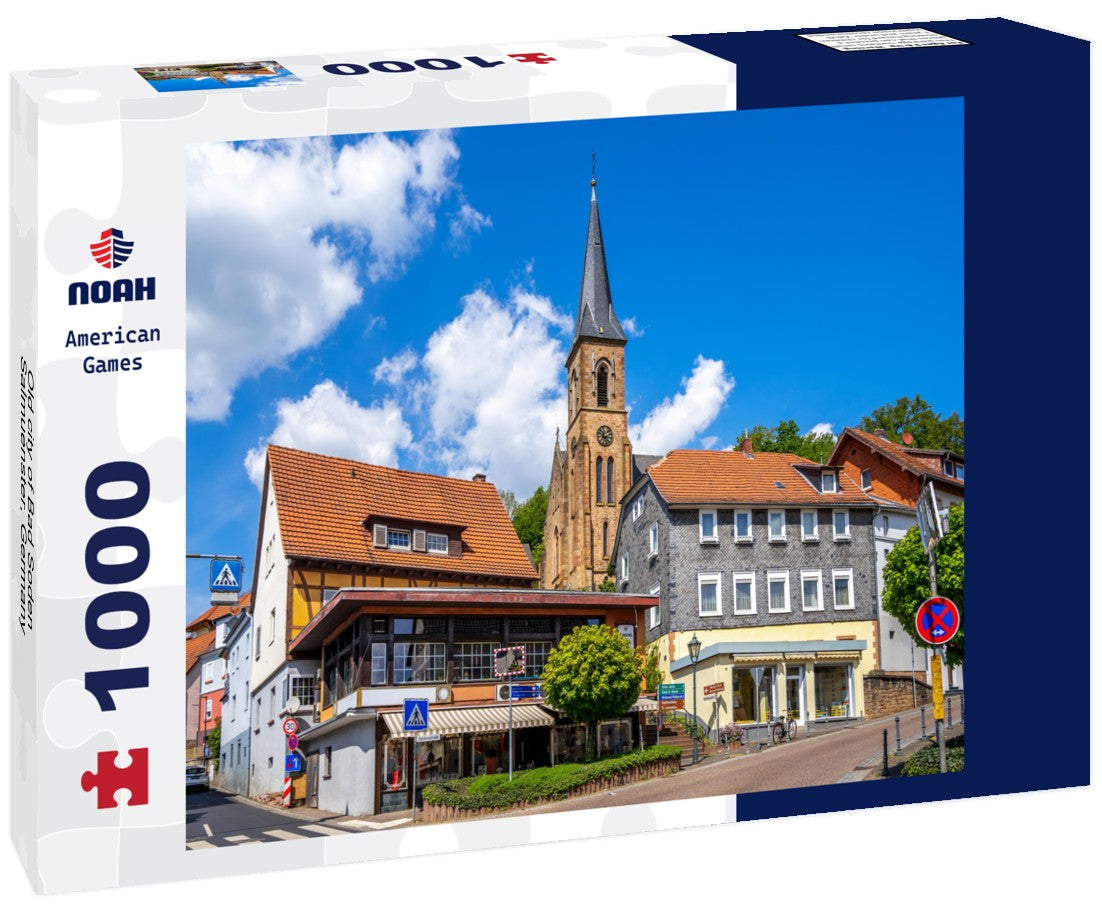 Old city of Bad Soden Salmuenster, Germany 1000pc Puzzle