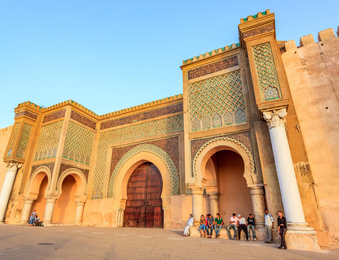 Noah Jigsaw Puzzle Bab Mansour gate: Meknes, Morocco 1000 pieces