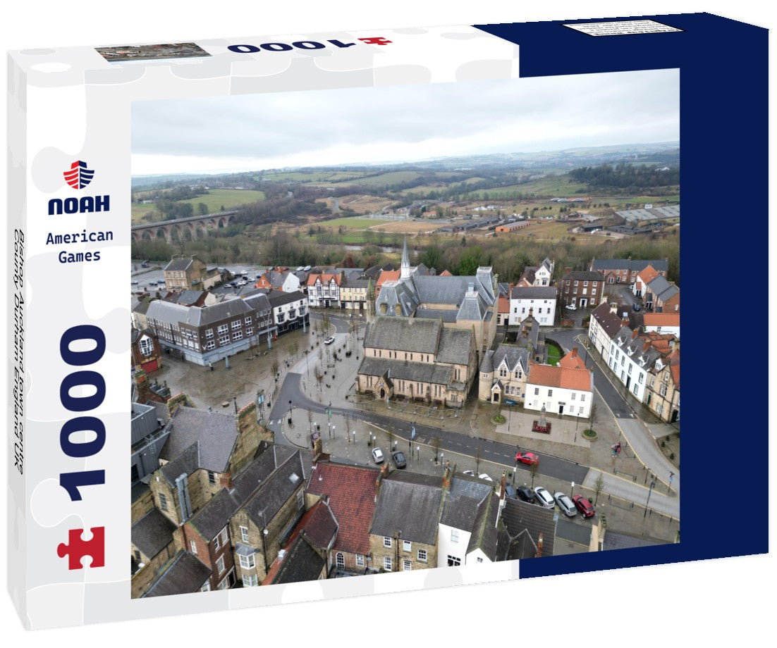 Noah Jigsaw Puzzle Bishop Auckland town centre County Durham England UK 1000 pieces