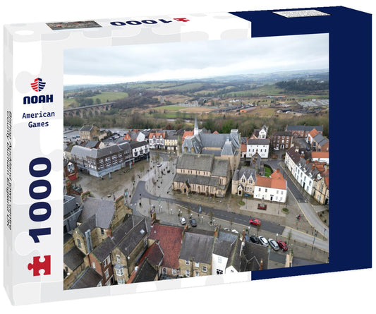 Noah Jigsaw Puzzle Bishop Auckland town centre County Durham England UK 1000 pieces