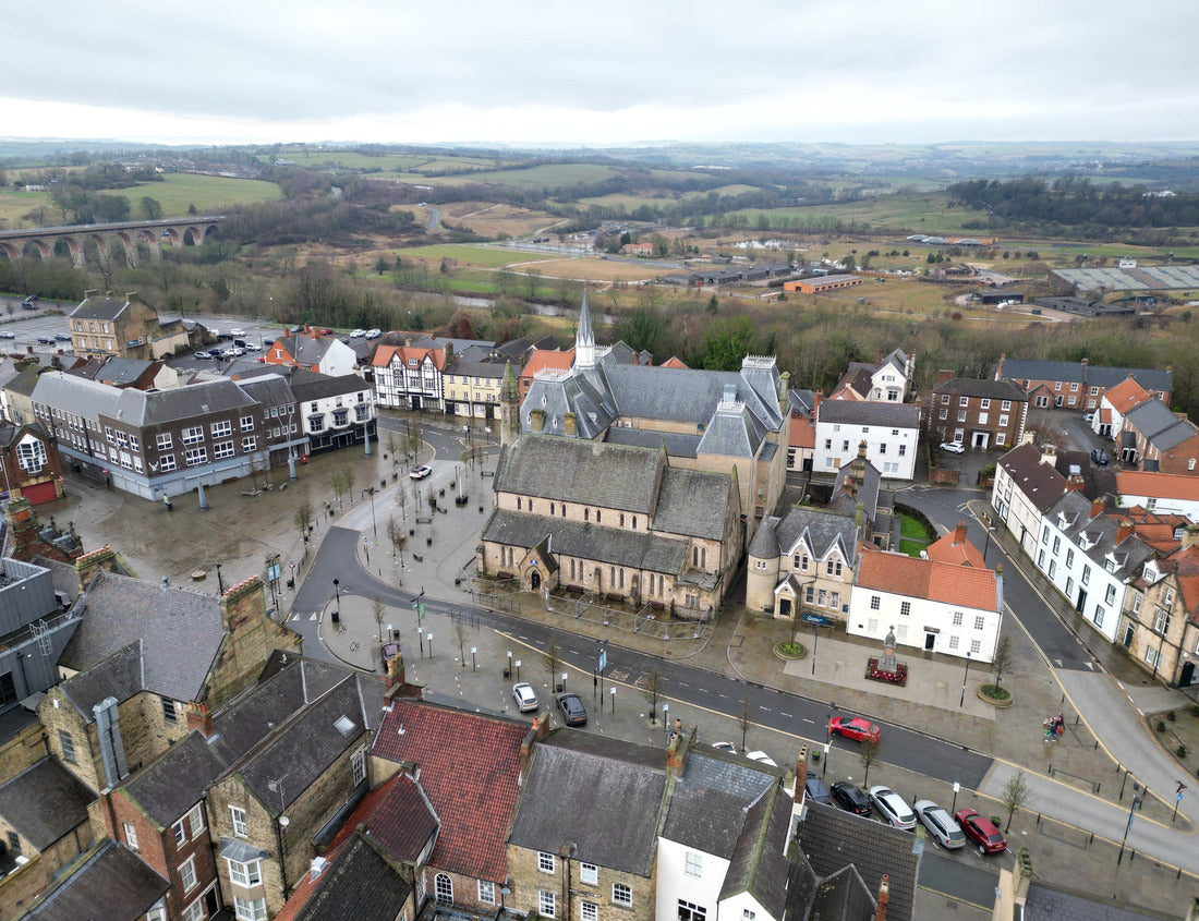 Noah Jigsaw Puzzle Bishop Auckland town centre County Durham England UK 1000 pieces