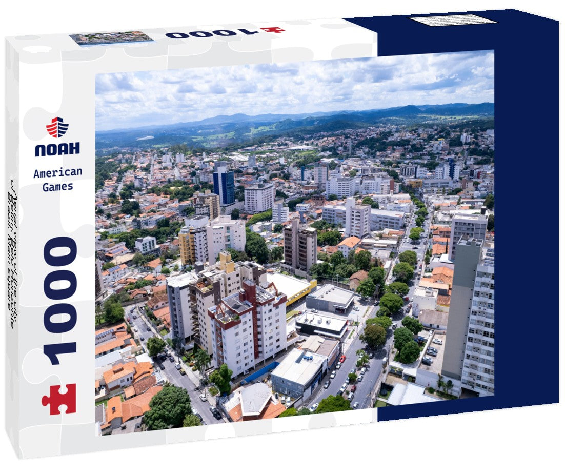 Noah Jigsaw Puzzle Aerial view of the city of Betim, Belo Horizonte, Brazil. Main square 1000 pieces