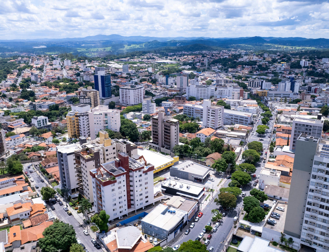 Noah Jigsaw Puzzle Aerial view of the city of Betim, Belo Horizonte, Brazil. Main square 1000 pieces