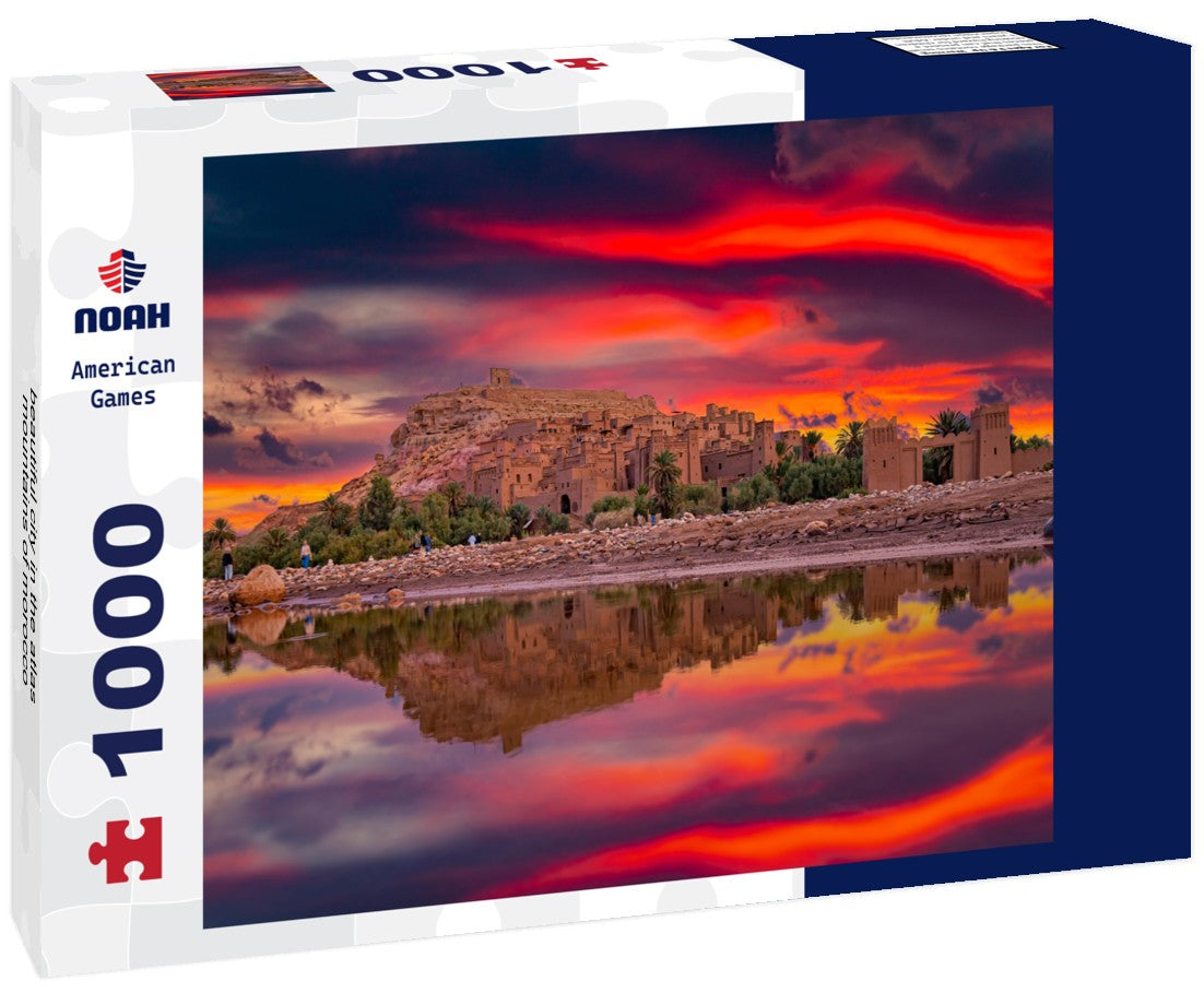 Noah Jigsaw Puzzle beautiful city in the atlas mountains of morocco 1000 pieces