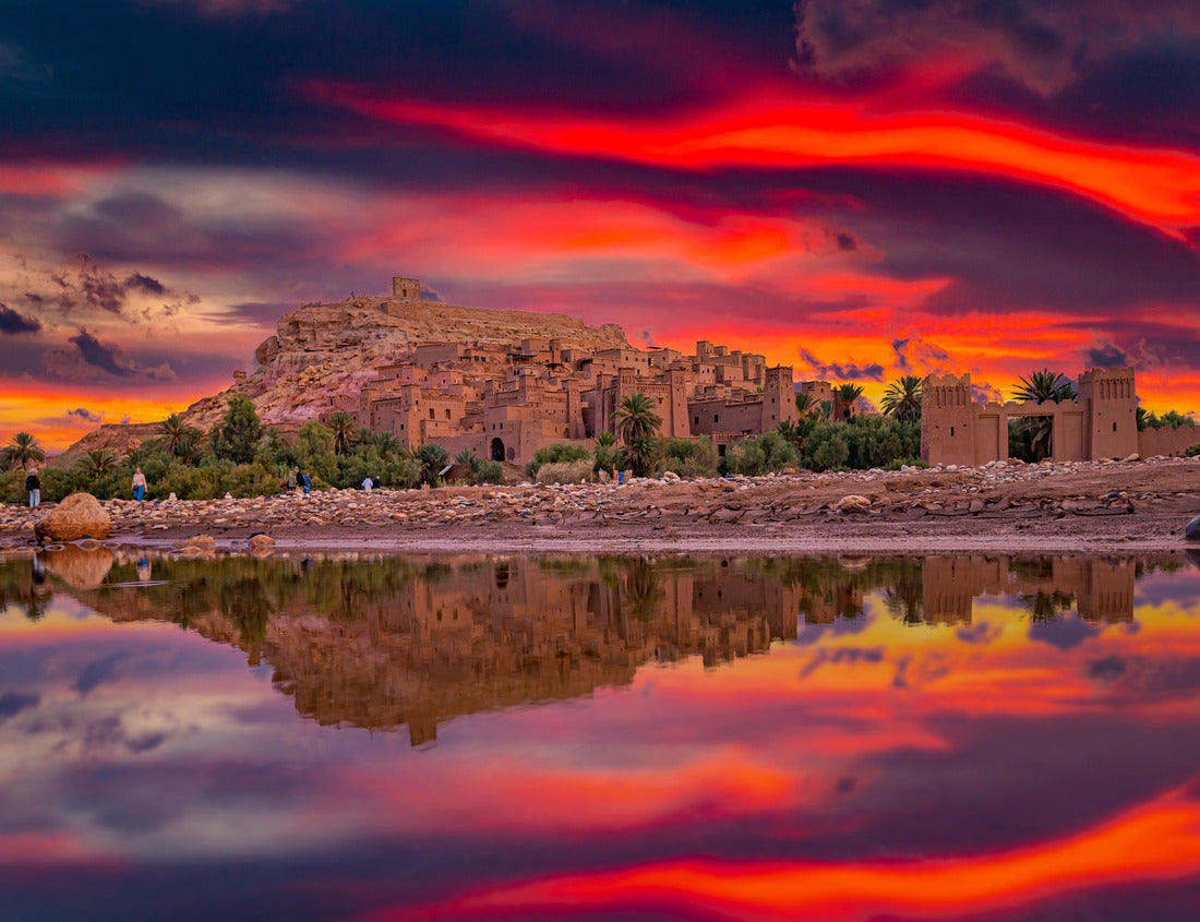 Noah Jigsaw Puzzle beautiful city in the atlas mountains of morocco 1000 pieces
