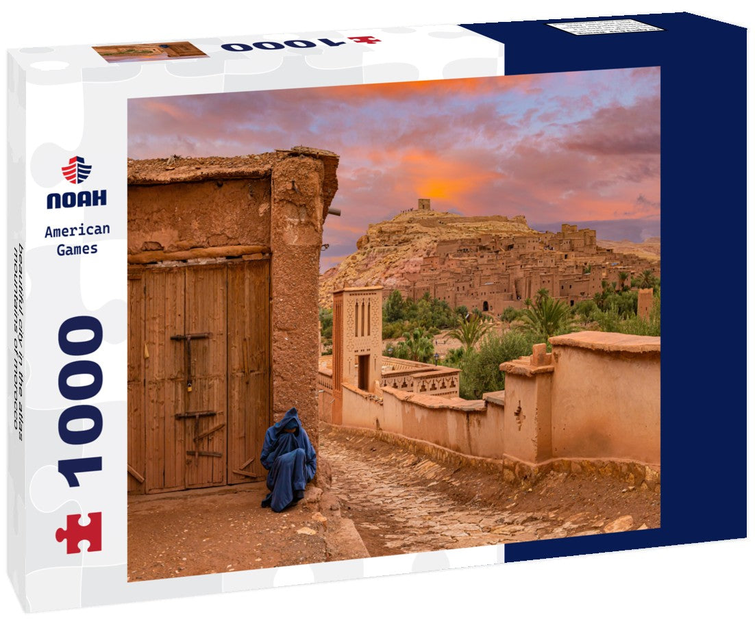 Noah Jigsaw Puzzle beautiful city in the atlas mountains of morocco 1000 pieces