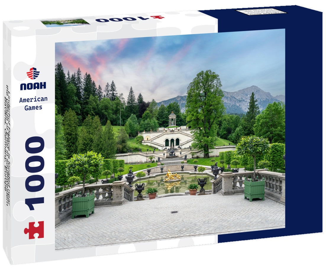 Noah Jigsaw Puzzle Linderhof Palace is located near the village of Ettal in southwestern Bavaria, Germany, Europe 1000 pieces