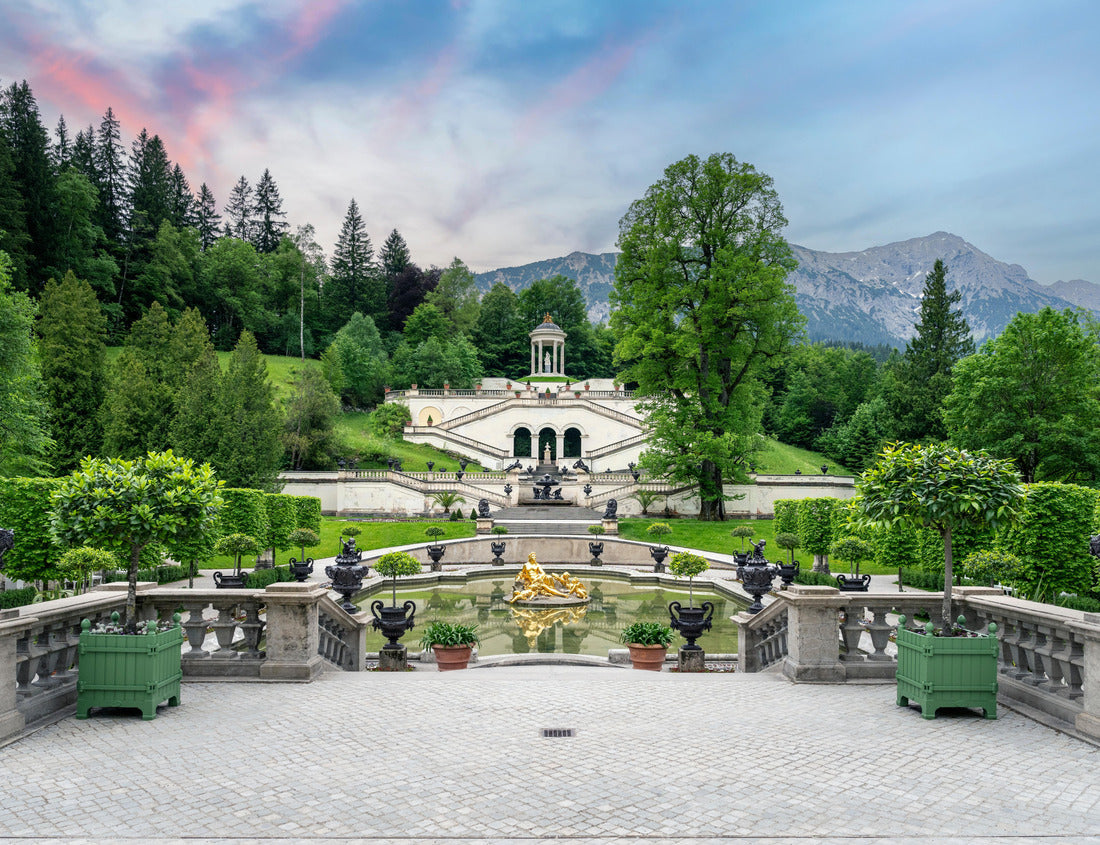 Noah Jigsaw Puzzle Linderhof Palace is located near the village of Ettal in southwestern Bavaria, Germany, Europe 1000 pieces