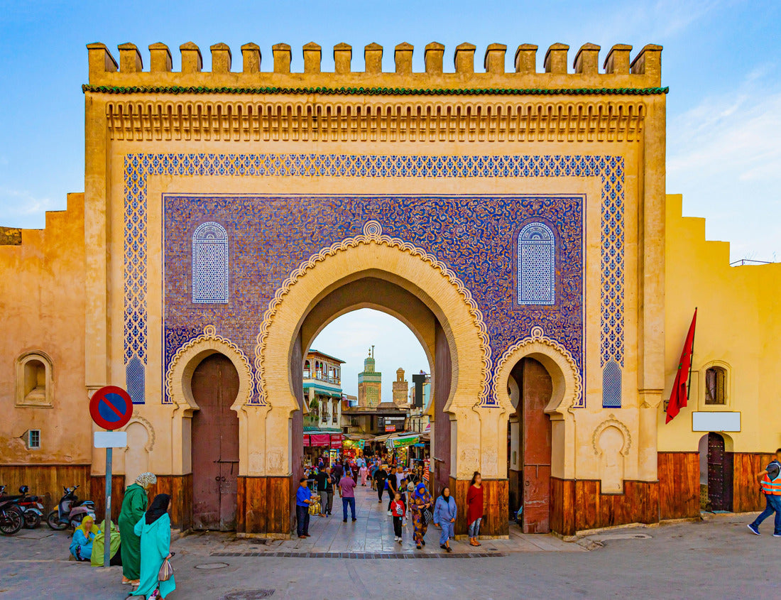 Noah Jigsaw Puzzle Fes, Morocco historical magnificent old capital streets 1000 pieces