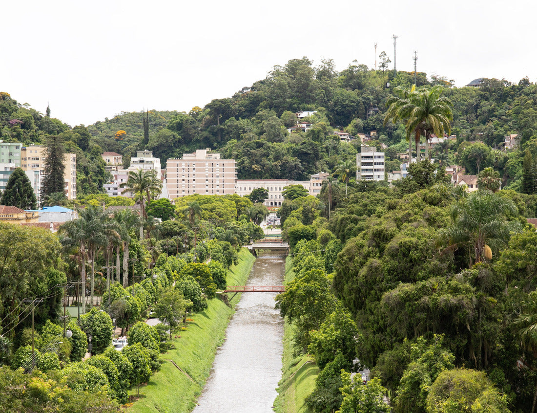 Noah Jigsaw Puzzle View of the city of Petrópolis, Brazil, Rio de Janeiro. Rio, large city hotel, imperial museum. The Portuguese colonial city of Dom Pedro 1000 pieces