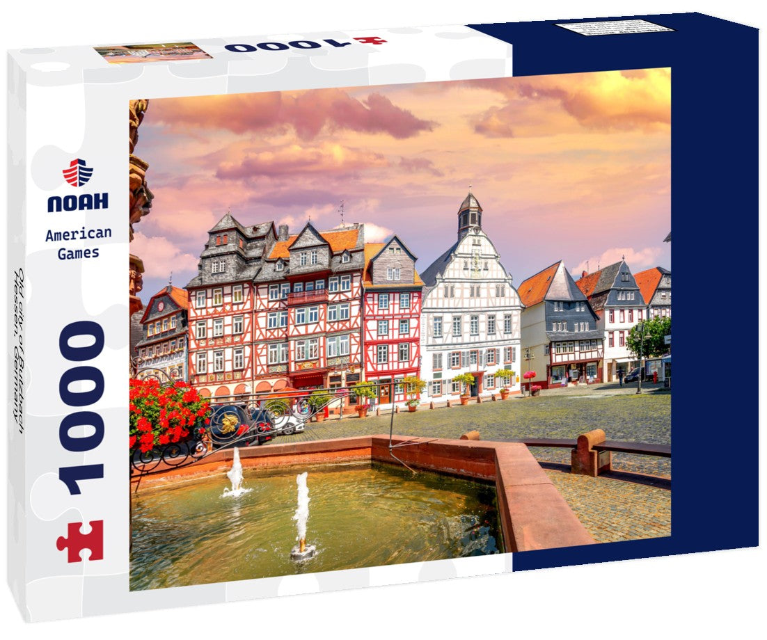 Old city of Butzbach, Hessen, Germany 1000pc Puzzle